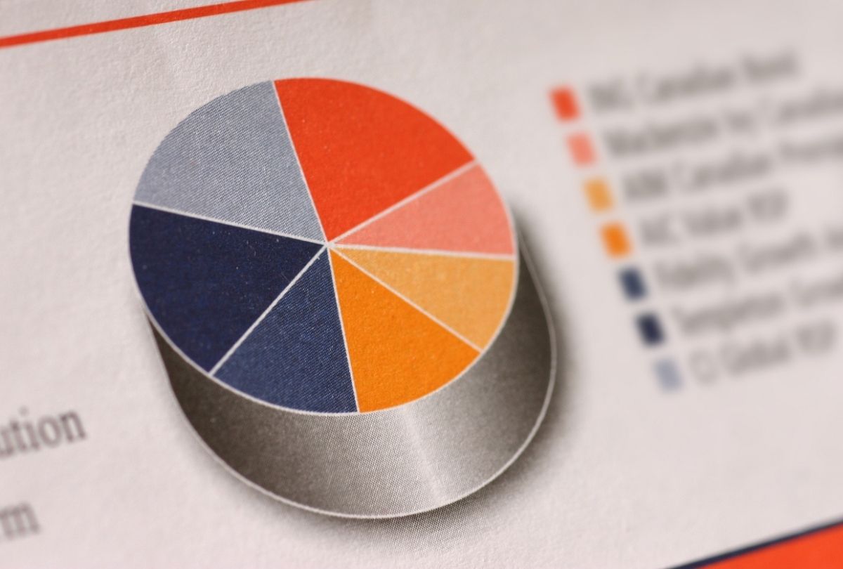The pie chart represents the importance of understanding the mutual funds' fees and charges.
